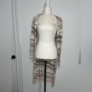 Multi colored cardigan